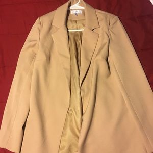 Misguided nude longline blazer